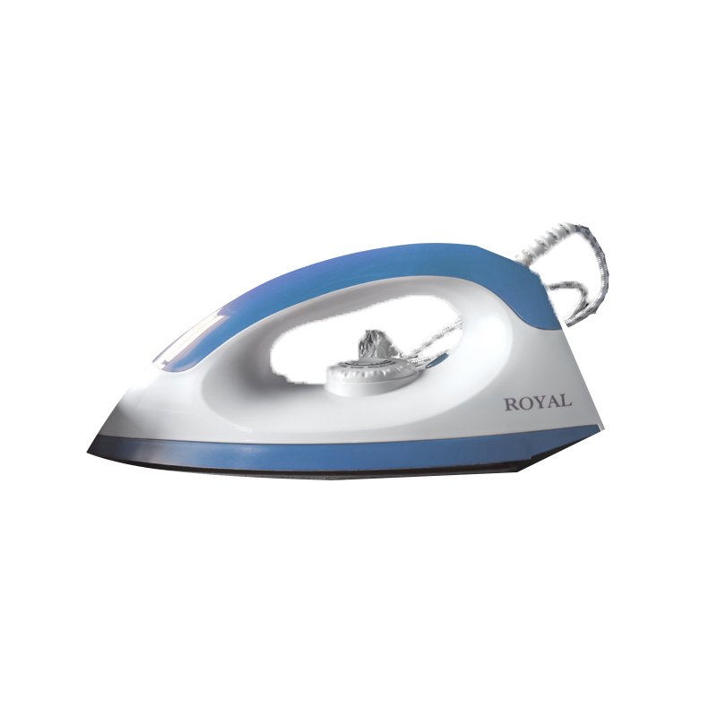 Electric Iron 1000W 5 Gear Adjustable Household Dry Ironing without Water Iron Drilling Heat Transfer for Home Travel: Blue