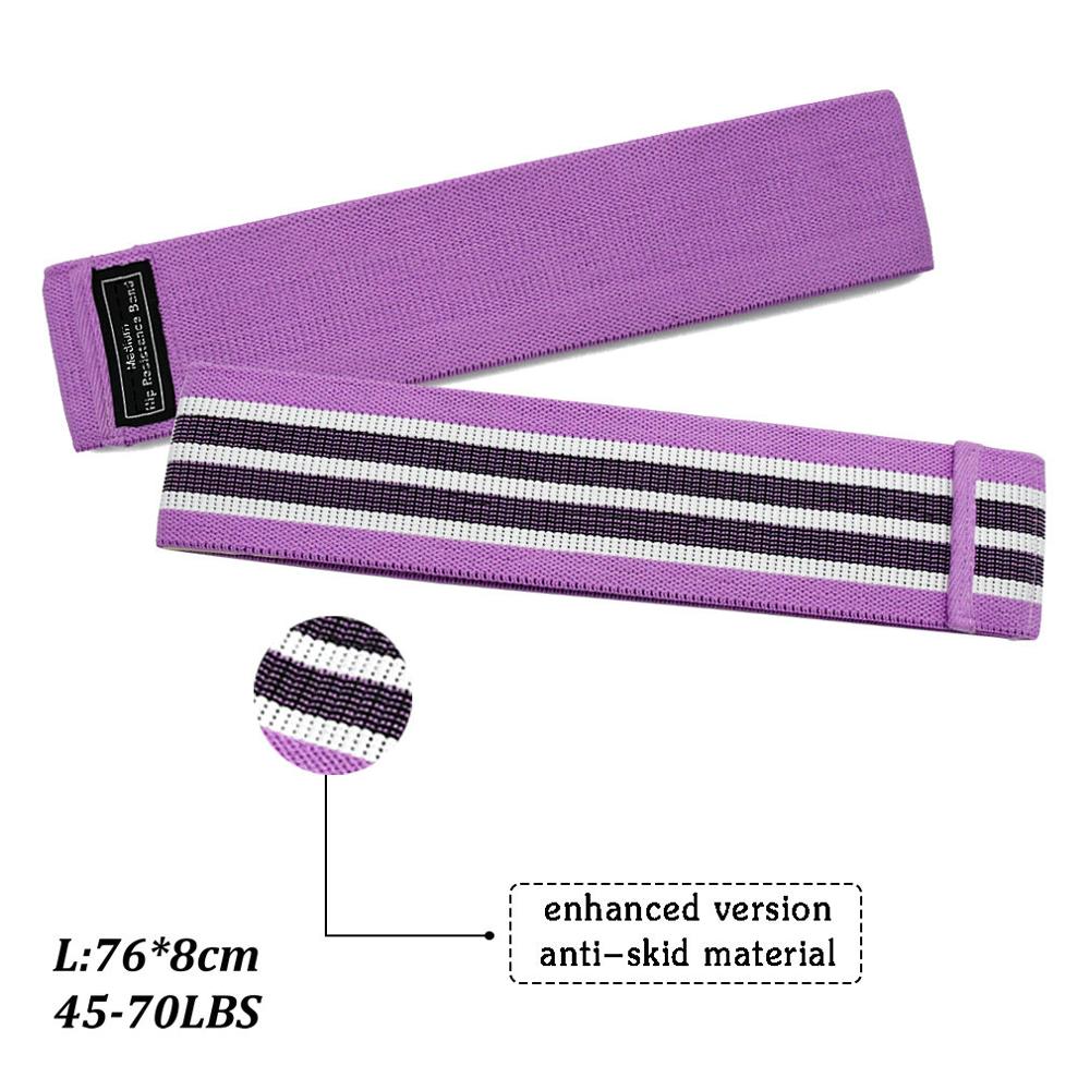 Bandas de goma para Fitness de 3 niveles, bandas de resistencia expansor, bandas de goma para banda elástica para ejercicio físico, Mini banda de entrenamiento: 1PC Heavy