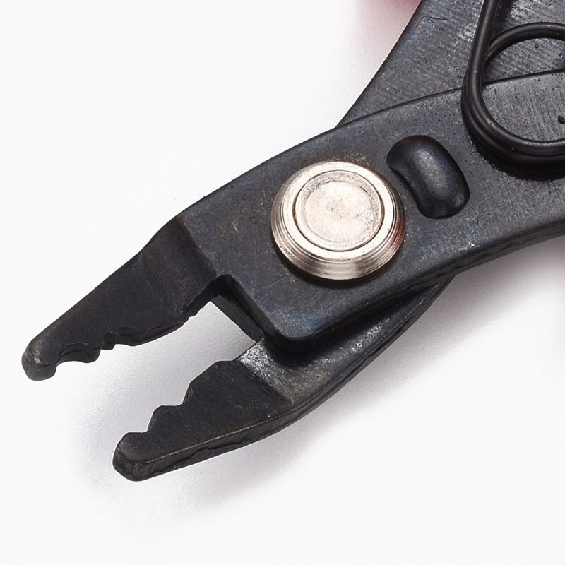 45# Steel Jewelry Pliers Crimping Plier Jewelry Making Tools 12.8x8.3x0.9cm