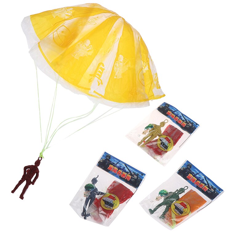 6Cm 10G Parachutisten Parachute Soldaten Kids Kinderen Outdoor Sport Hand Gooien Speelgoed Parachute Voor Kinderen