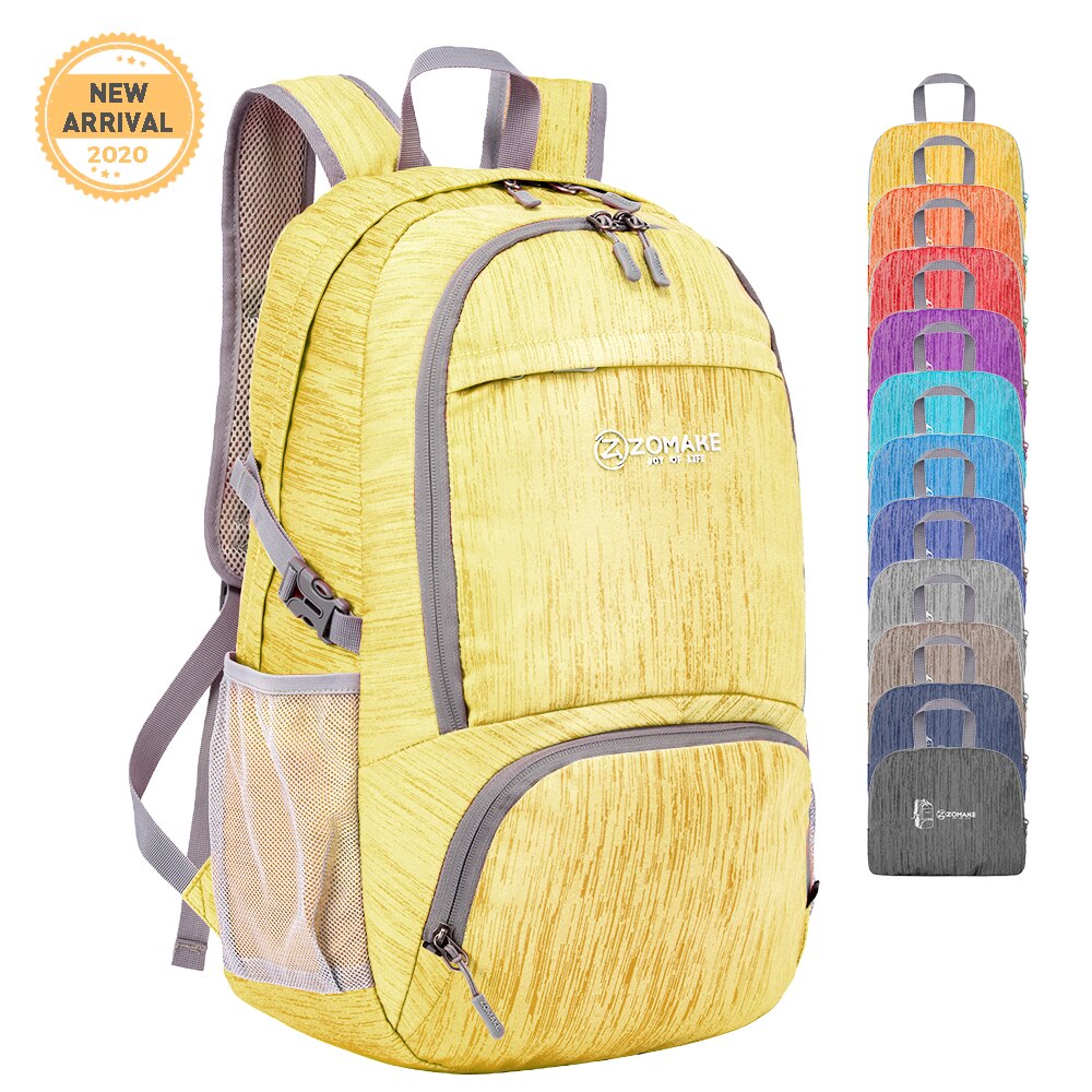 40l Folding Hiking Backpack Waterproof Men Rucksack mountaineering Laptop Travel Backpack Weekender Ultralight Backpack Camping: 131I