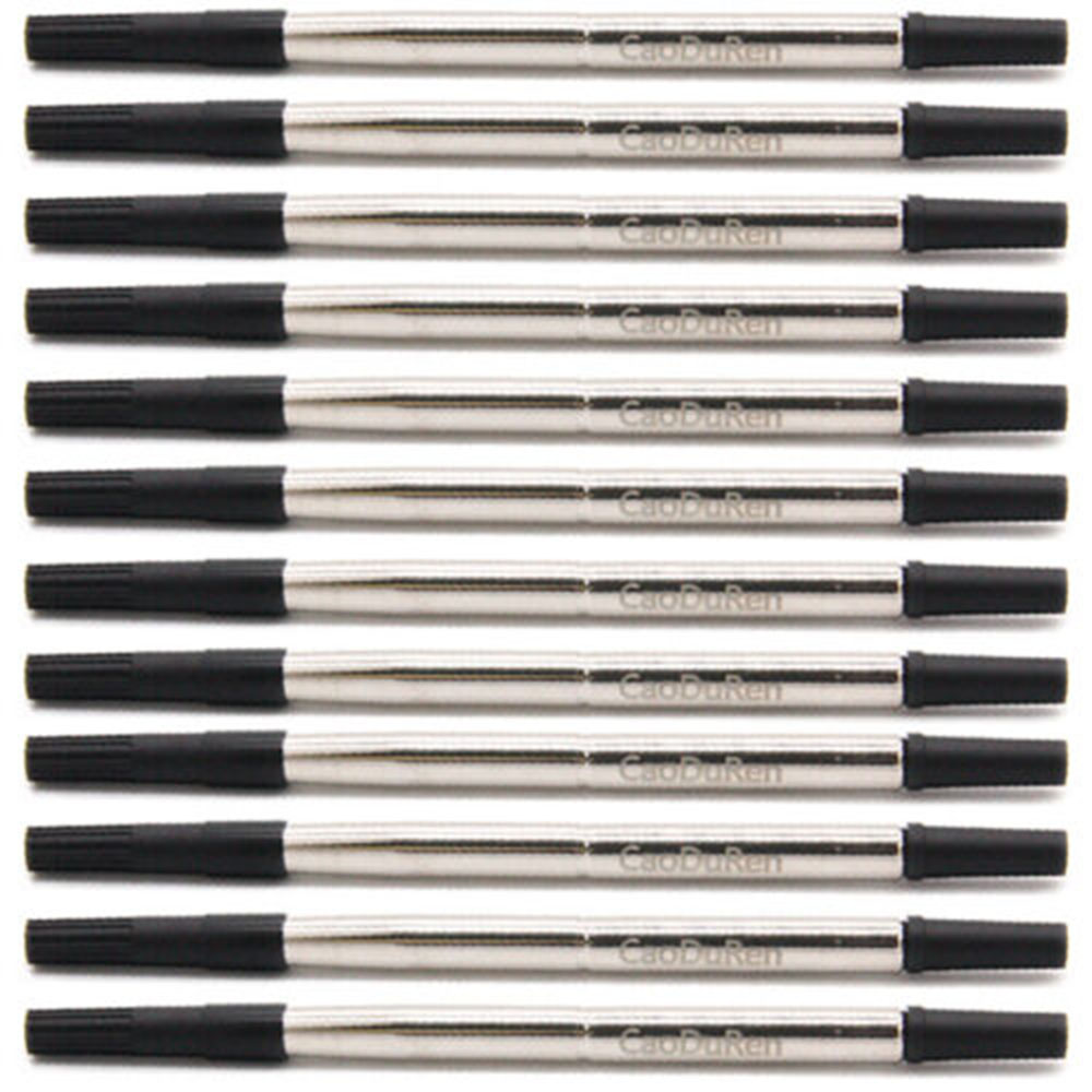 Recambios de bolígrafo Rollerball con punta de 116 mm de largo y 0,5 mm para Parker 3021531 1905323 Tinta alemana