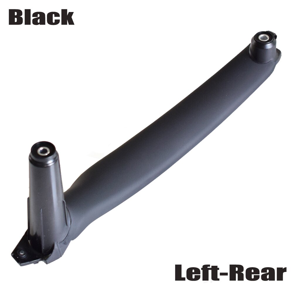 Auto Armlehne Innen Tür Griff Inneren Tafel ziehen trimmen Abdeckung LHD Für BMW X5 E70 30d 30si 35d 4X6 E71 30dx 35ix 06-14 51416975777: Schwarz-links-Rückseite