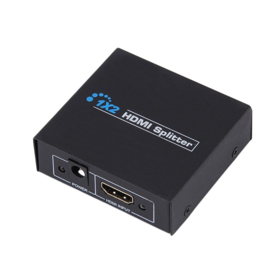 Hdcp hdmi switch splitter fuld  hd 1080p video hdmi switcher 1 x 2 split 1 in 2 ud forstærker dobbelt skærm til hdtv dvd  ps3 xbox