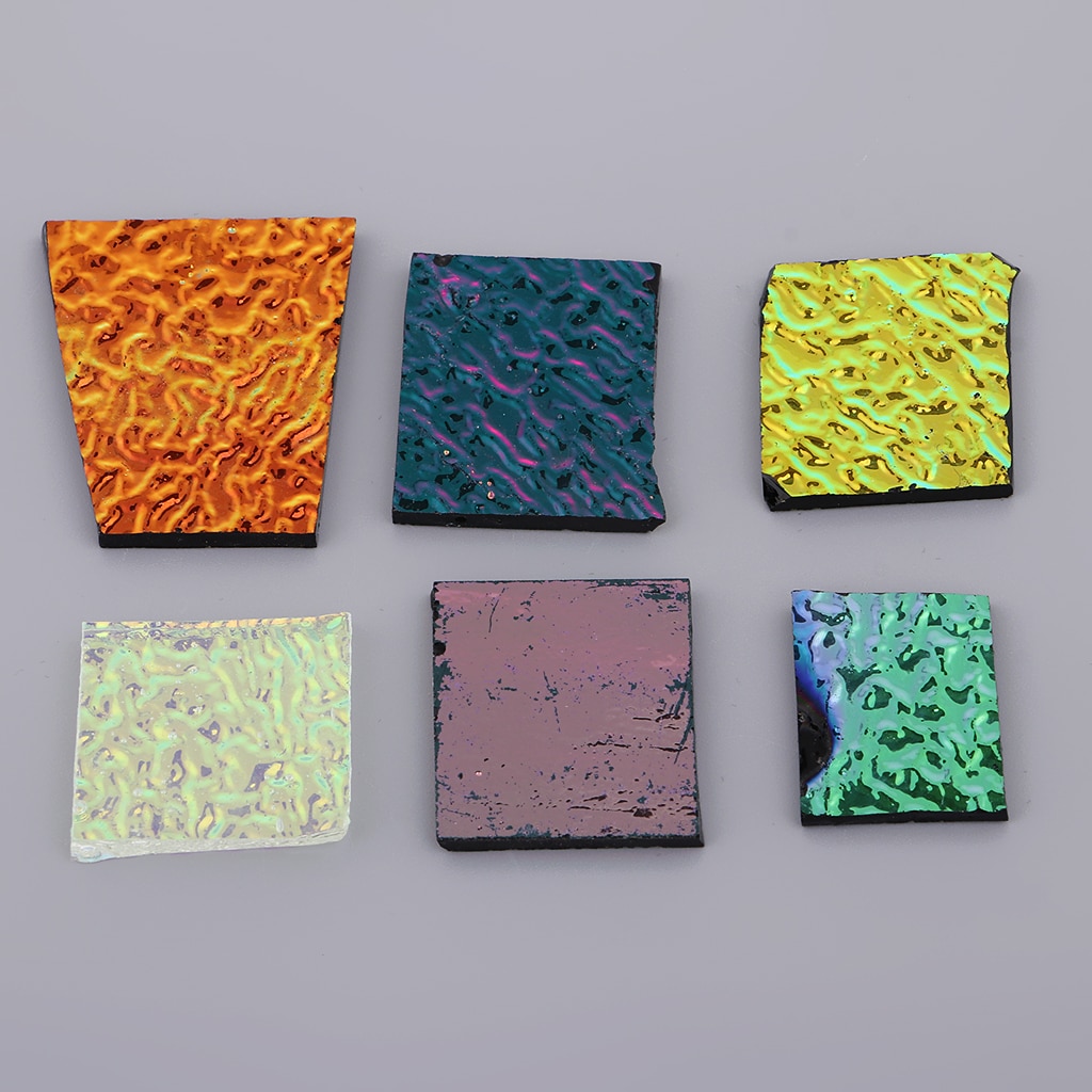 1 unzen Dichroic Glas COE 90 Gemischt Fetzen Für Schmuck Anhänger Reize, Der
