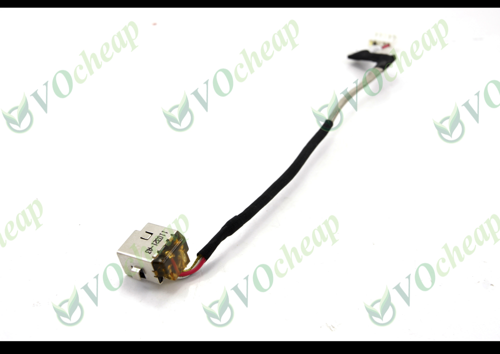 10x véritable connecteur de prise de courant pour ordinateur portable DC pour HP Compaq Presario CQ40 CQ45 avec câble PJ113 486864-001 DC301003T00