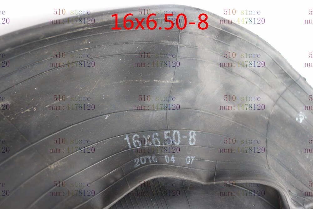 Stor atv innerslang 6.50-8 innerslang atv däck 16 x 6.50-8 däck slang fram 16 x 6.50-8 tums hjul innerslang
