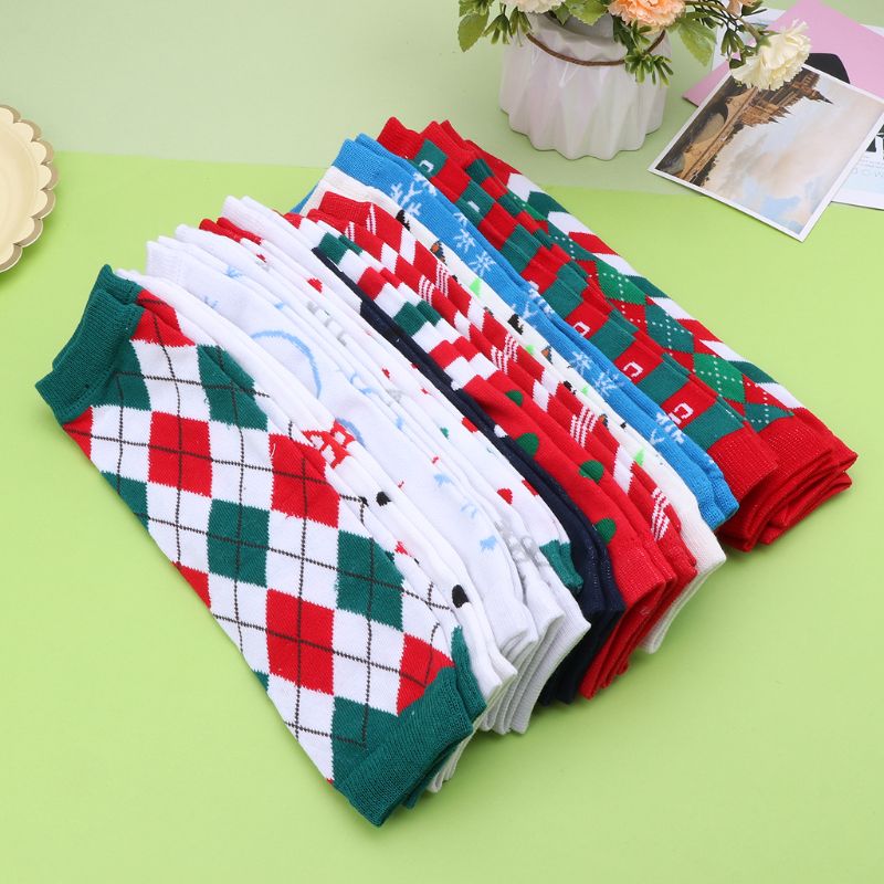 1 par de natal perna aquecedores menina menino menina algodão listra onda ponto leggings 14 cores bebê rastejando meias do bebê