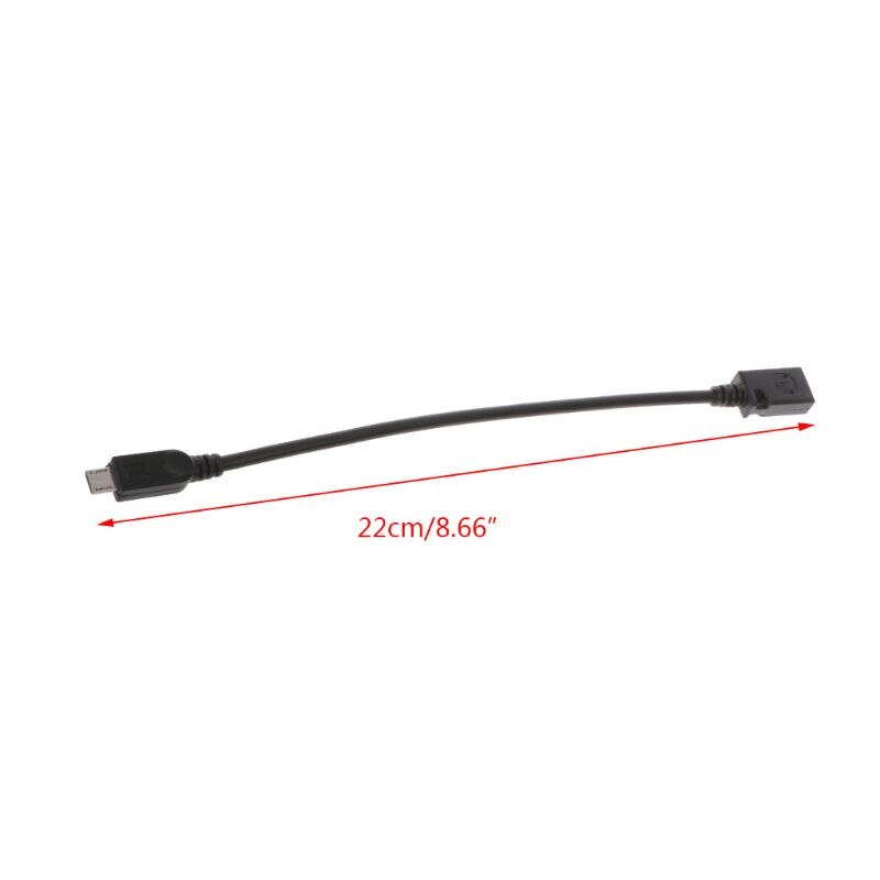 Câble de connexion Mini USB femelle à Micro USB mâle, adaptateur pour Samsung Xiaomi Huawei Android Smart Phones tablette pc MP3/ MP4