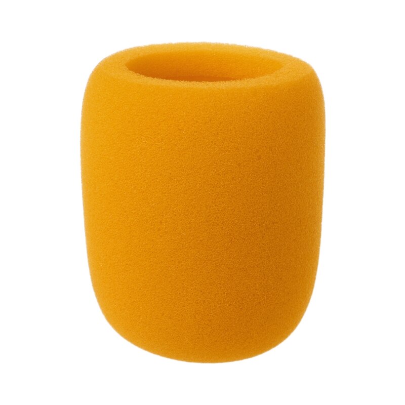 Microphone Foam Thicken Mic Cover Sponge Studio WindScreen Protective Grill Shield Soft Microphone Cap