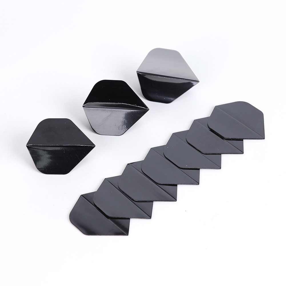 10pcs Darts Flights Hard PET Solid Outdoor Dart Flight Tail Wing Darts Training Game Accessories Entertainment Tools