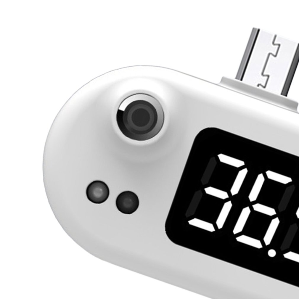 Usb Intelligent Mini Mobile Phone Thermometer Health Care Convenient Infrared Electronic Digital Thermometer