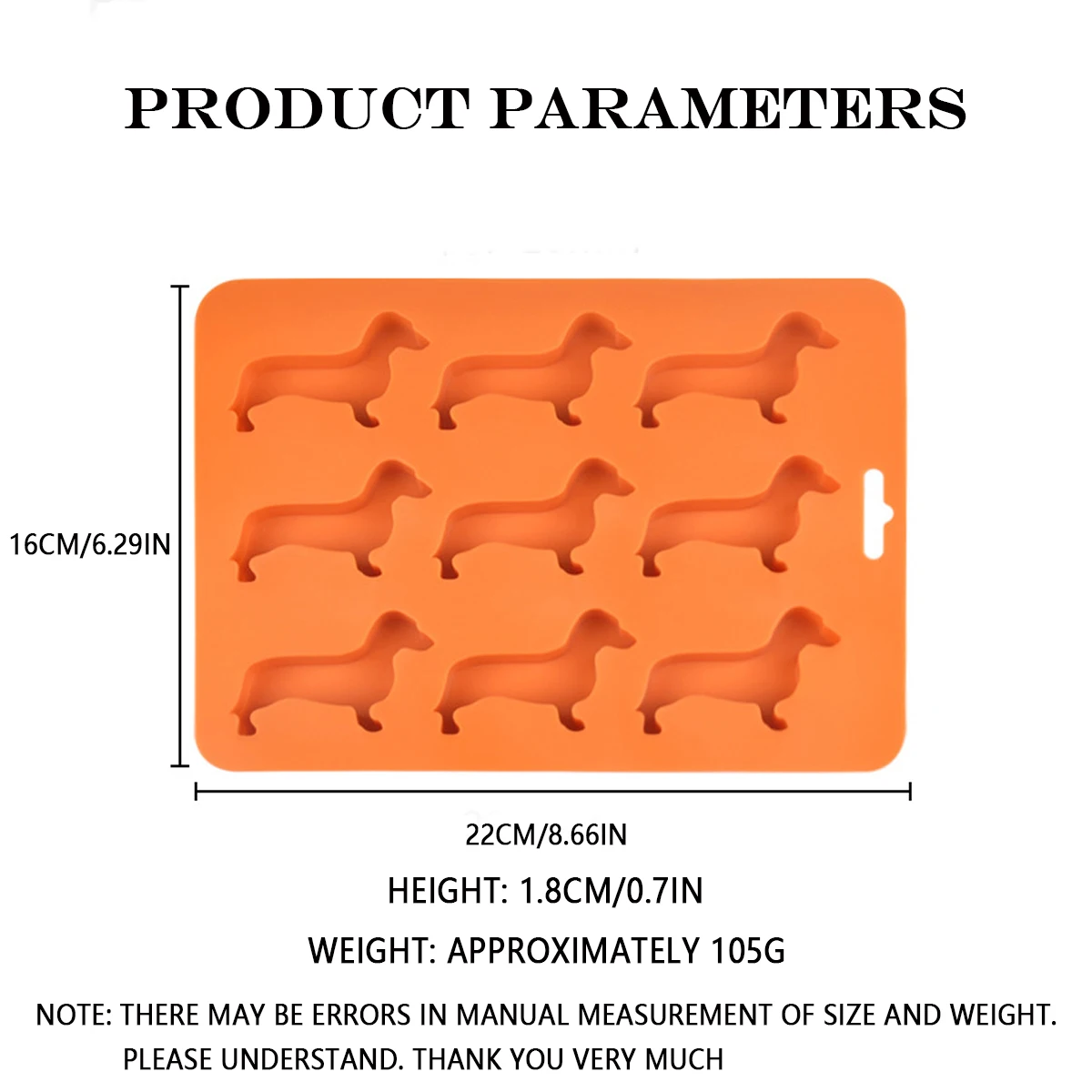 Silicone Dachshund Puppy Shaped Ice Cube Chocolate Cookie Mold DIY Home Ice Tray Kitchen Tools silicone mold gadgets