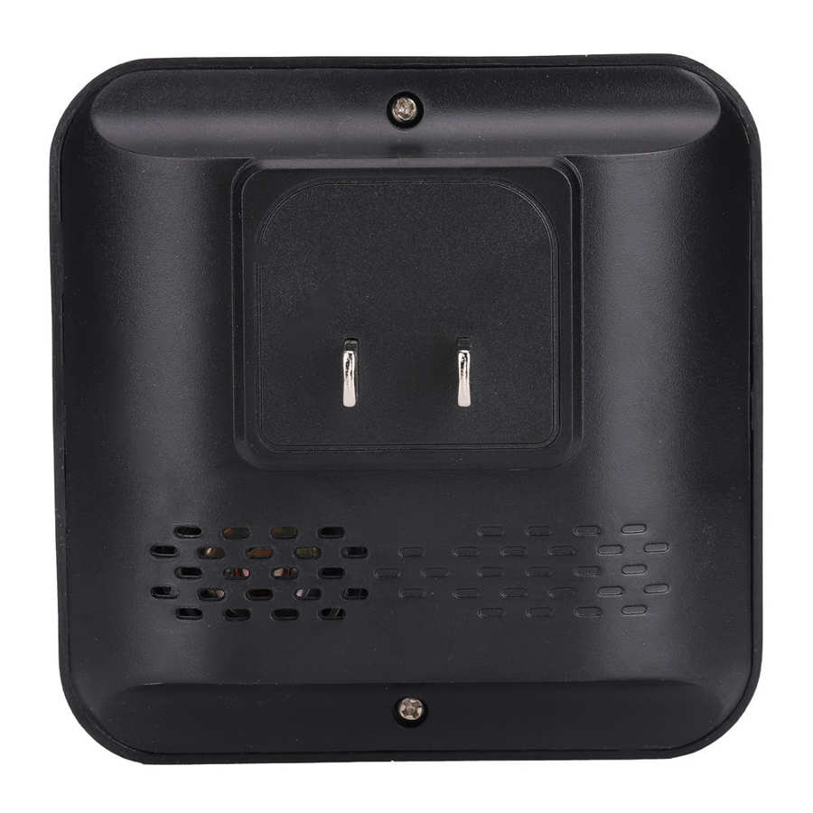 Ding-Dong Doorbell Entry Door Bell Alarm for Home Security Indoor Doorbell Chime Black US Plug 90-260V Security Alarm System