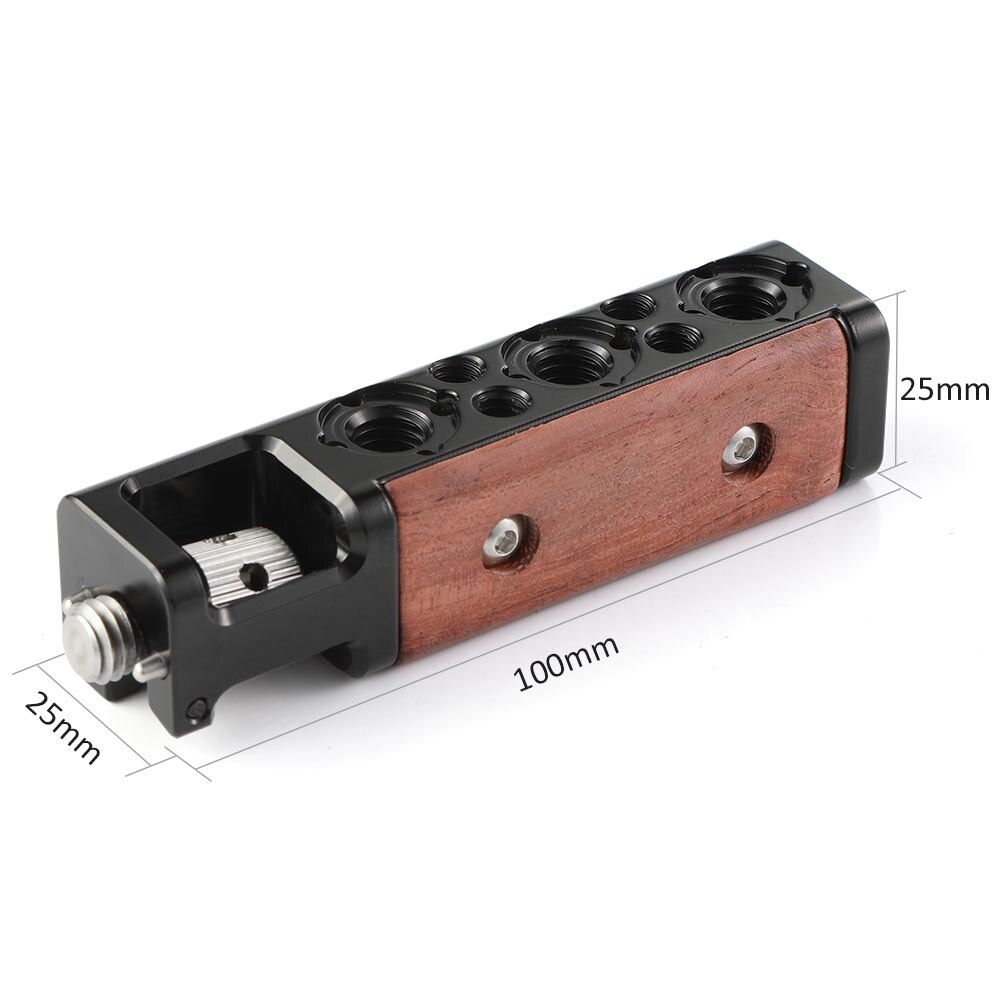 SmallRig – Cage de caméra DSLR, poignée supérieure, Extension droite avec 1/4 trous filetés et trous de localisation Arri, HTR2297