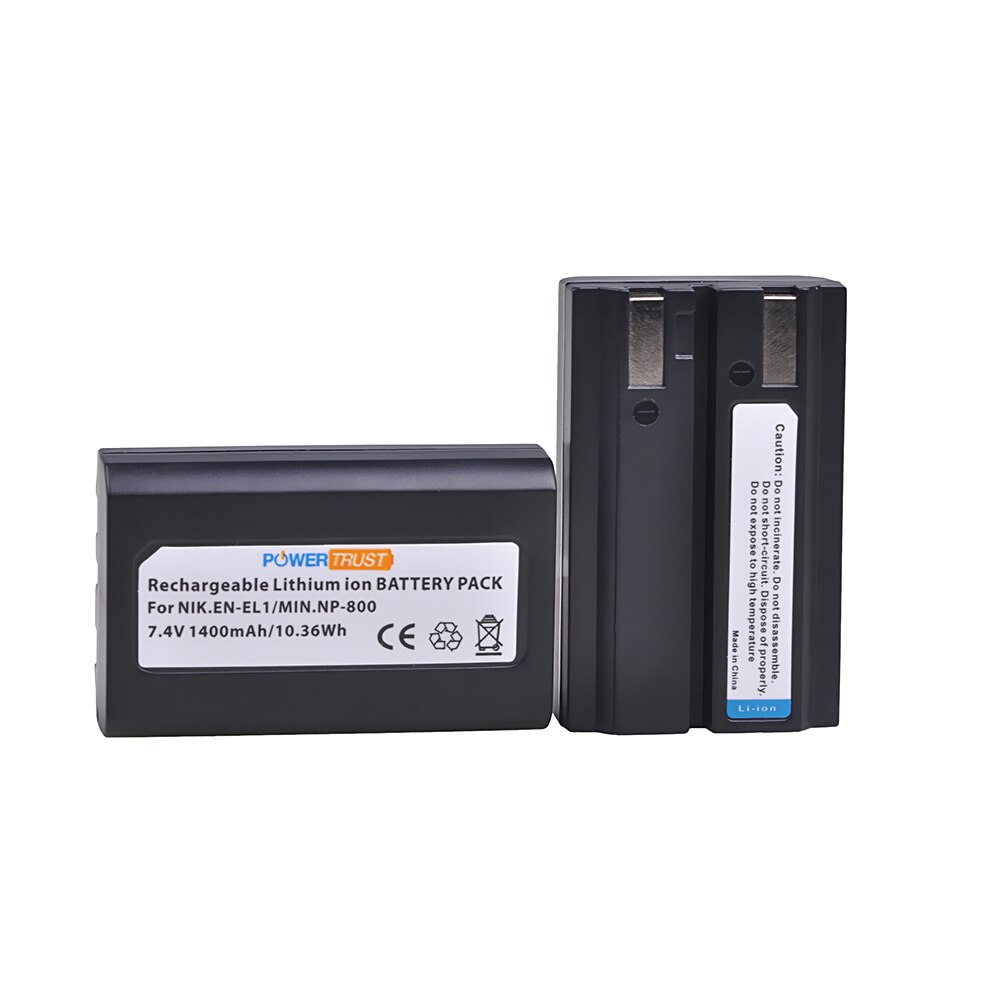 EN-EL1 ENEL1 pl EL1 1400mAh i ładowarka dla Nikon CoolPix 4300 5400 8700 500 775 880 885 990 995 Bateria