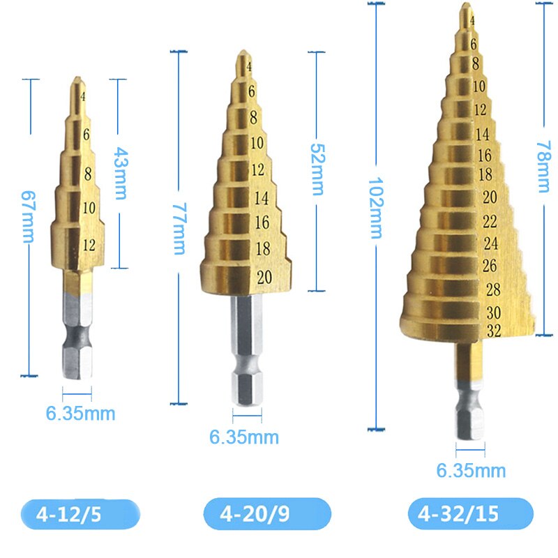 1 Stuk Auto Reparatie Tools Boor Hole Cutter 4-32Mm Voor Plaatwerk Tool