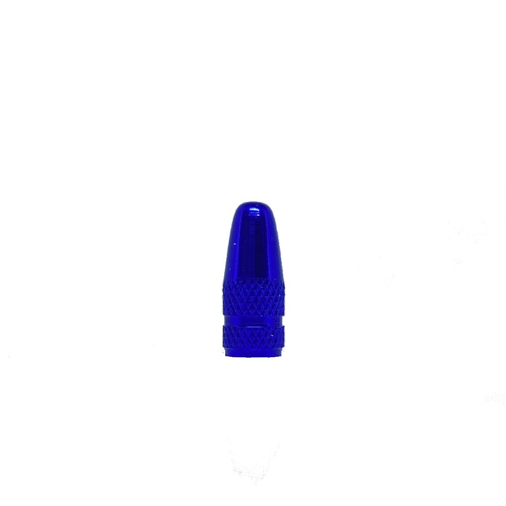 5Pcs Fiets Mtb Bike Presta Ventieldopje Fiets Ventiel Presta Cap Presta Cap Aluminiumlegering Ventieldopje: Blauw