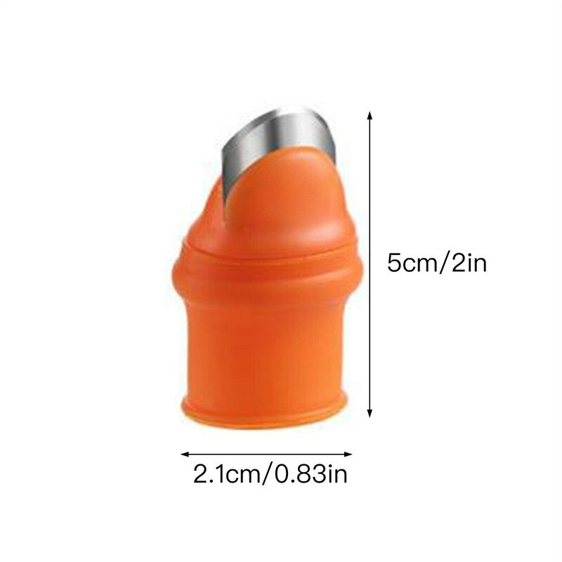 Protège-doigts en Silicone avec lame, couteau de jardin en Silicone, coupe-doigt universel, outil de jardinage pour légumes
