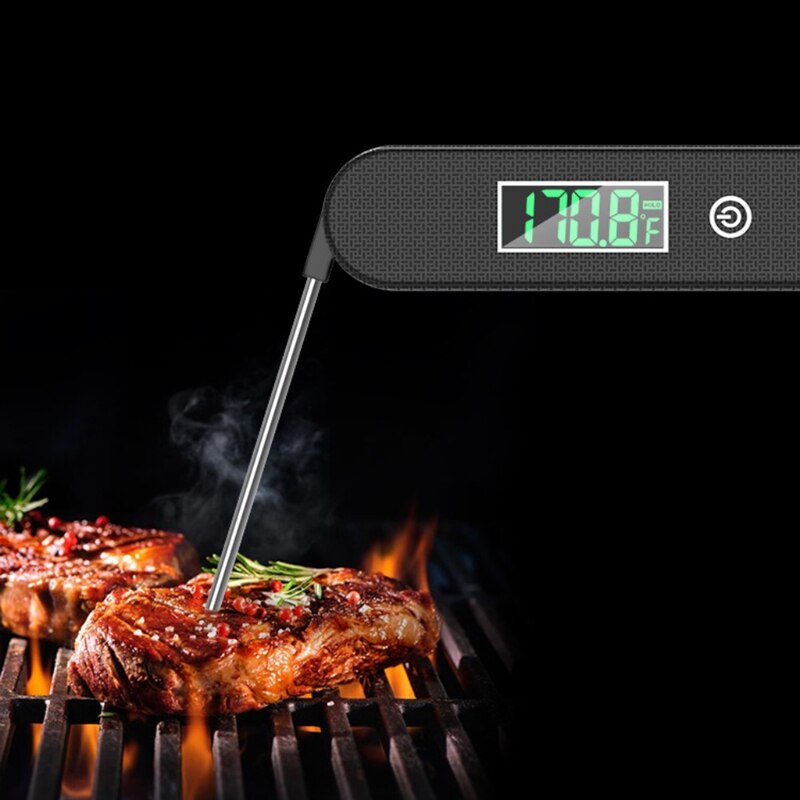 Waterproof Digital Meat Thermometer Probe Instant Read BBQ Food Measure Tools
