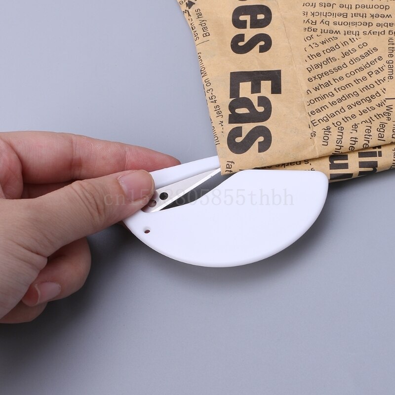 Sharp Mail Envelope Plastic Letter Opener Office Equipment Safety Papers Guarded Random Color