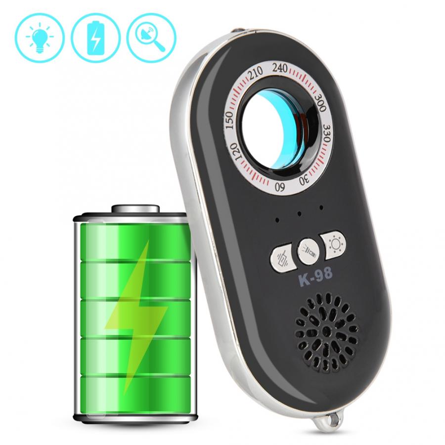 Multifunction Signal Detector 6V Multifunction Signal Detector Anti Candid Signal LED Alarm Vibration stop camera