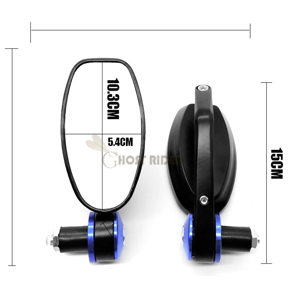 Universele 7 8 22 Mm Stuur End Verstelbare Spiege Grandado