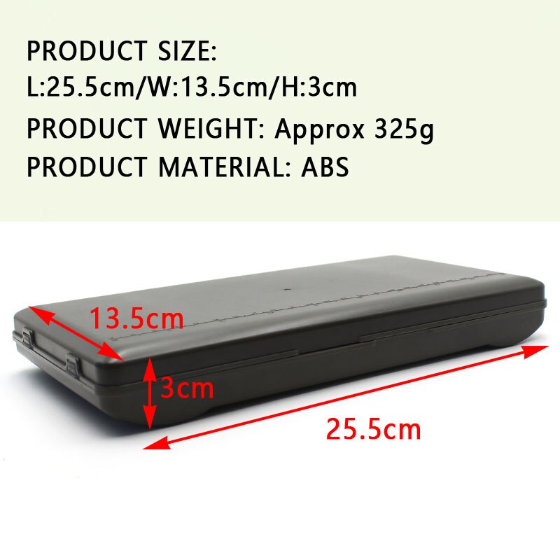 Multi Size Compartment Carp Fishing Terminal Tackle Storage Box For Carp Rig Accessories Classified Storage Carp Tools Box