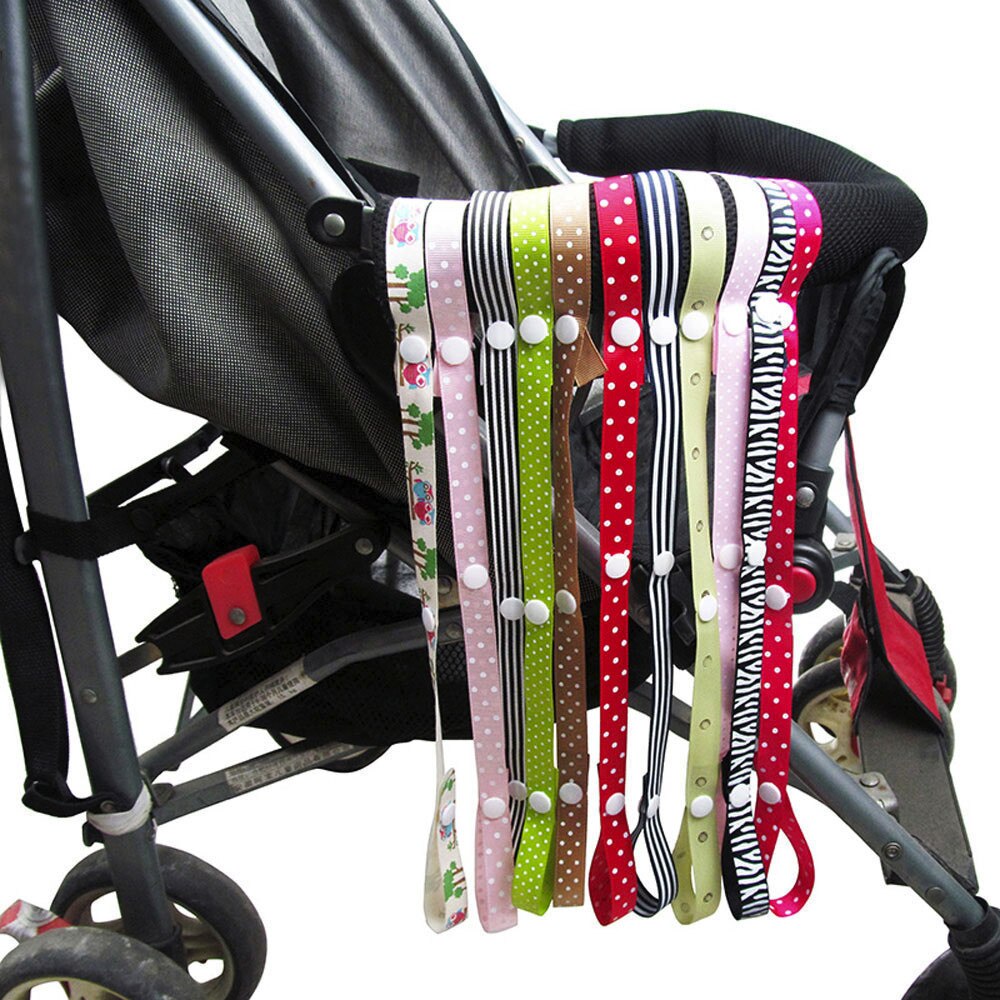 3# 60cm*1.5cm Baby Anti Hanger Belt Holder Toys Stroller Strap Fixed Car Pacifier Chain For Baby Supplies