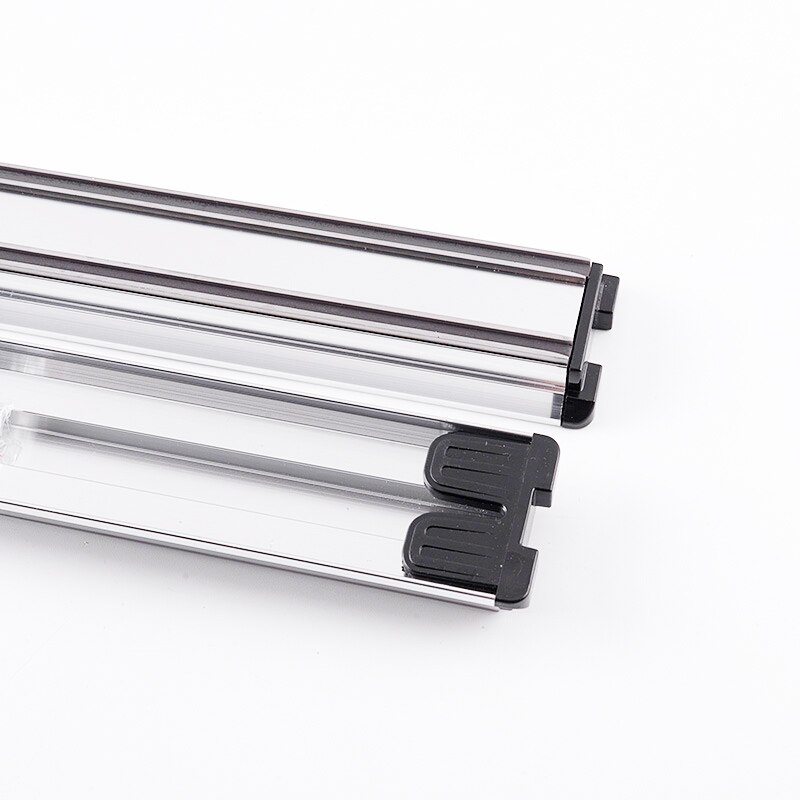 Rustfrit stål magnetisk væg knivholder hvile stativ til knive bar opbevaring blok spar plads magnet køkkenværktøj knivholder