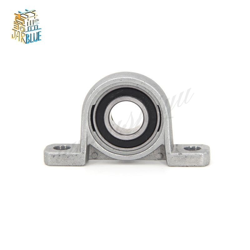 Bloque de soporte montado en bloque de rodamiento de bolas, aleación de Zinc, diámetro de 8mm, 10mm, 12mm, 15mm, 17mm, 20mm, KP08, KP000, KP001, KP003, 1 unidad