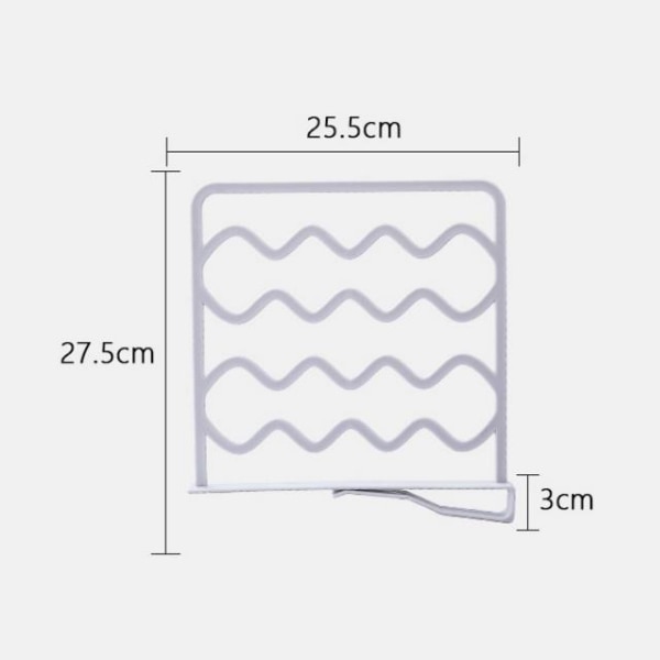 1pc hylleavdelere garderobeoppbevaring lagdelt separator skaphyller bøker håndklær og hattemaker skillevegger klærorganisering  h99f