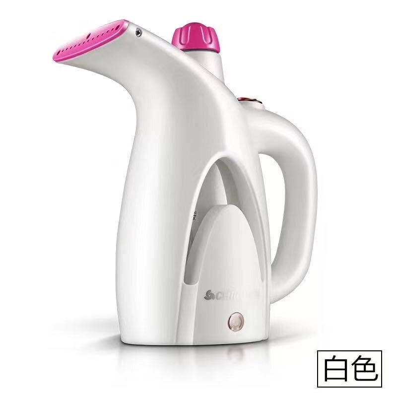 Chigo Handheld Household Garment Steamer Mini Ironing Steam Iron Small Portable Ironing Machine Iron Bucket: White