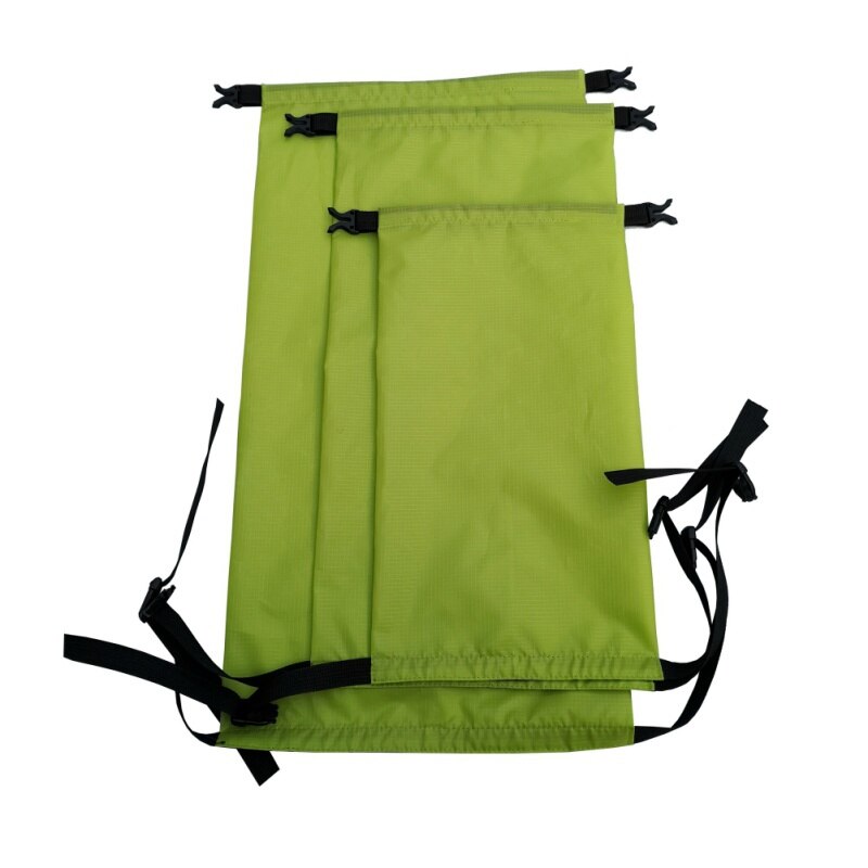 Outdoor Compressie Stuff Sack Handig Lichtgewicht Slaapzak Opslag Pakket Voor Camping Reizen Drift Wandelen: Green L Size