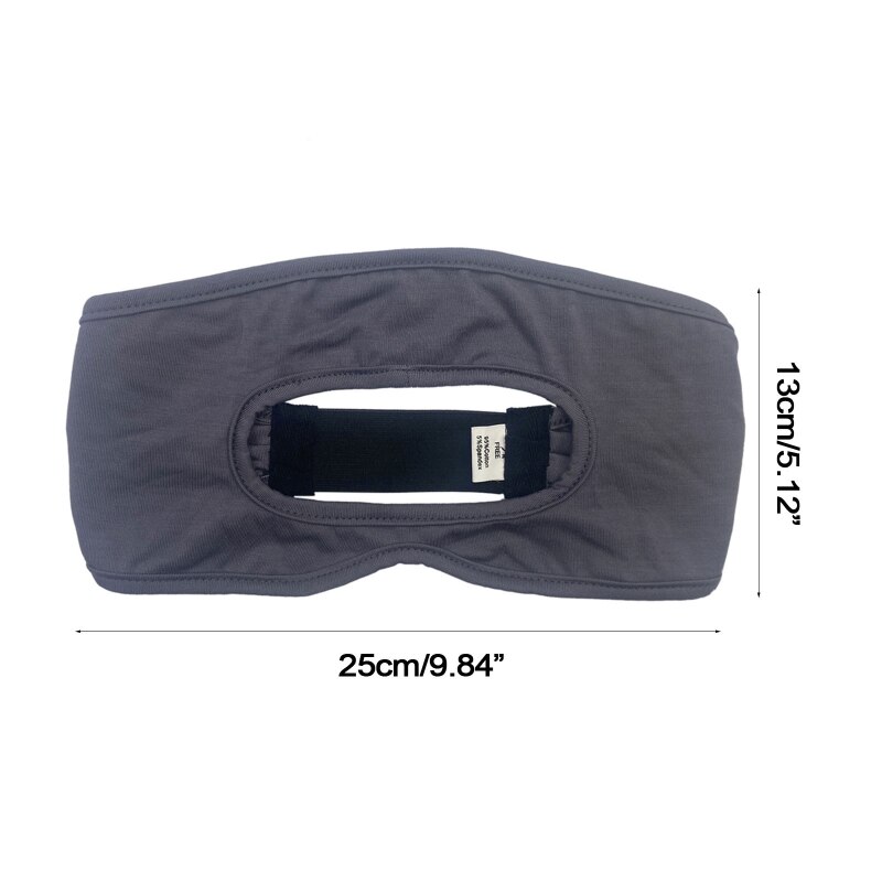 Umweltfreundliche stoff-augenmaske, atmungsaktiver bezug, kompatibel mit oculus quest 2/ , quest 2 und htc vive, elastisches schweißband