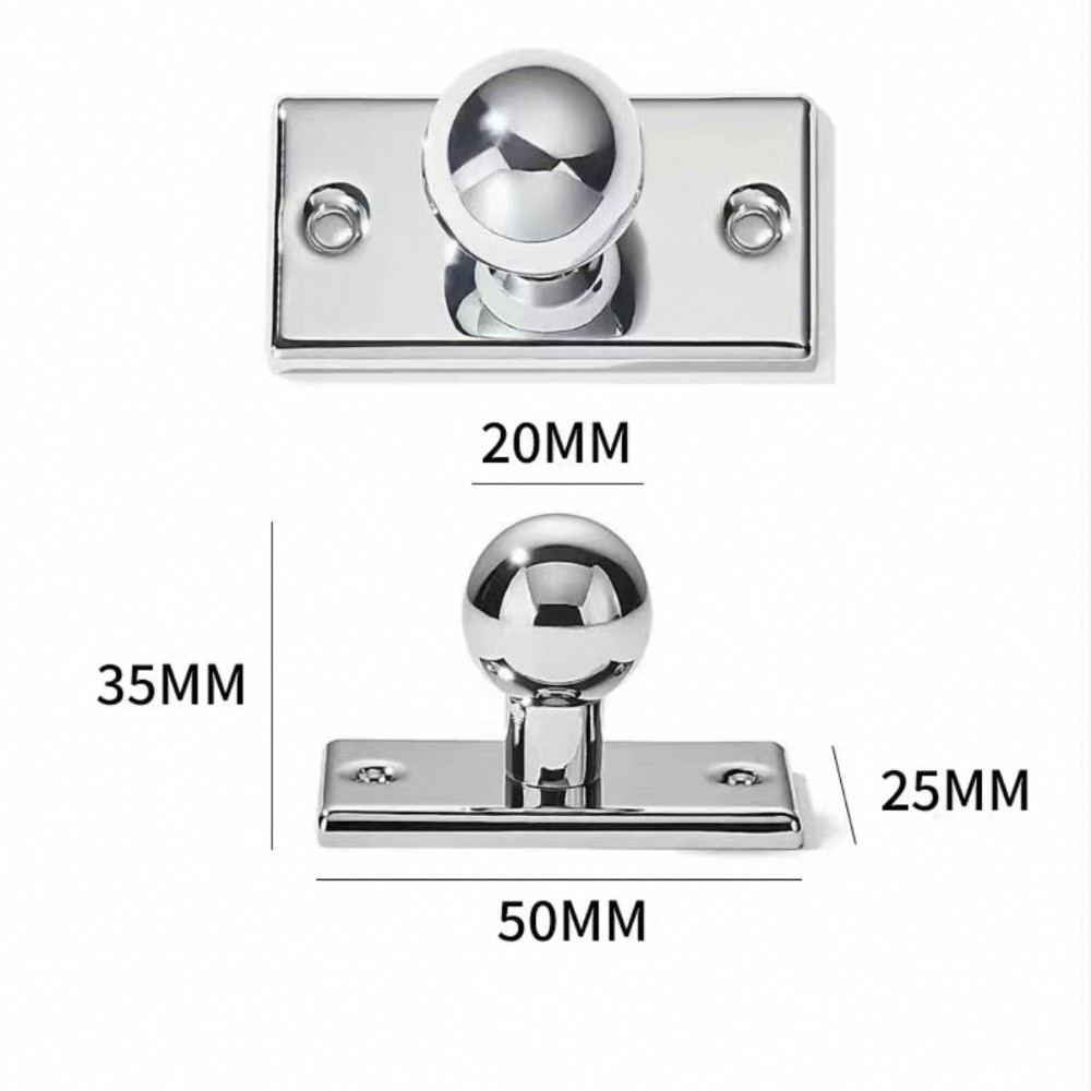 Ronde bolvormige gouden ronde handgreep zilveren vintage stijl meubelgreep messing afwerking gouden schoenenkastgreep: Beige