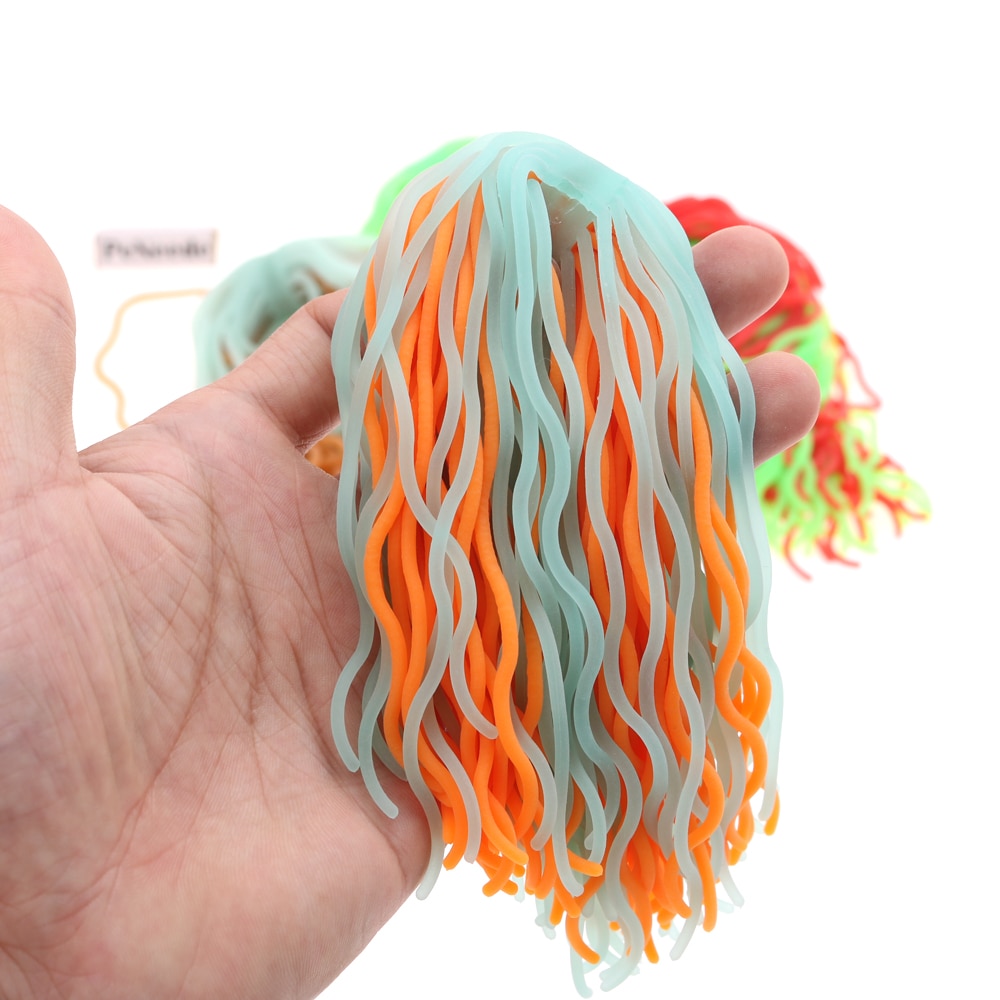 Stretchy Fidget Fiddle Zintuiglijke Toy Stress Relief Fidget Noodle Voor Autisme Adhd Aid Angst