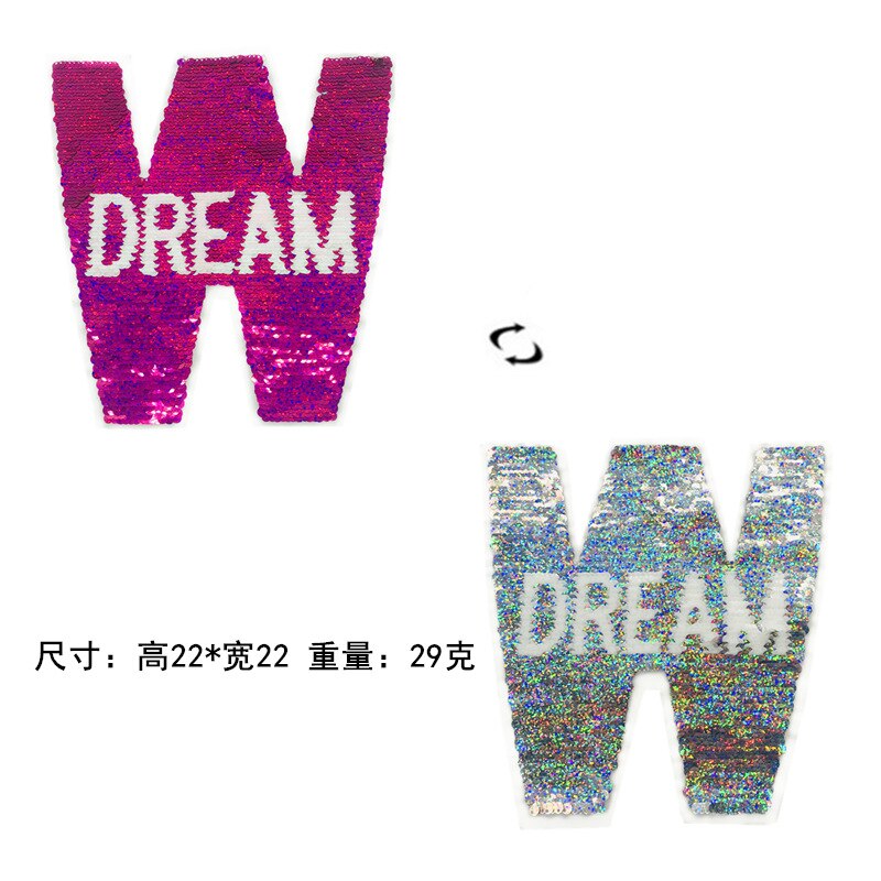 DIY applique embroidery applique costume decoration dimensional Transformed sequins: 4