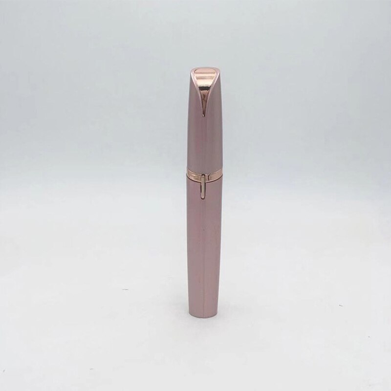 Wenkbrauwentrimmer, elektrisch wenkbrauwpotlood, usb-oplaadbaar wenkbrauwscheermes, elektrisch gezichtsscheerapparaat, elektrische ontharingsapparaat: Roségoud