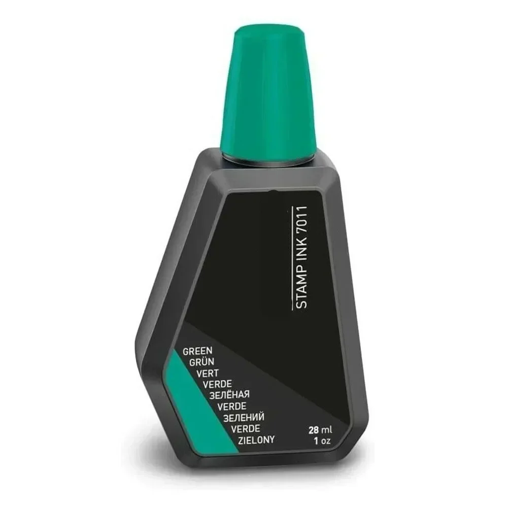 1pcs For Trodat 7011 Back Ink 28-Ml Hygroscopic Re-Ink All Handprint Pad Red, Blue, Black, Green, Purple 5 Colors Hand Tools: Beige