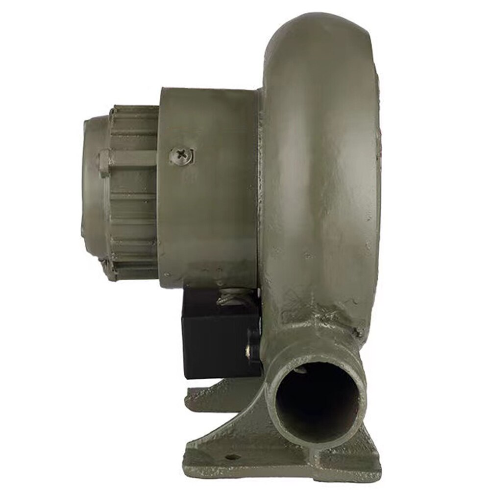 120W 220V Small Household Blower Cast Iron Single Phase Boiler Blower Stove Fan Centrifugal BBQ Blower