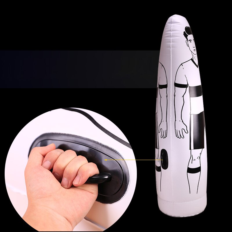 1.75M Volwassen Kinderen Opblaasbare Voetbal Training Keeper Tumbler Air Voetbal Trein Dummy DIN889