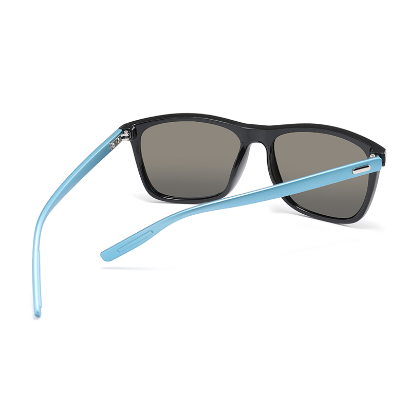 Glitztxunk Polarized Sunglasses For Men Classic Brand black Oculos de sol Men Square Driving Travel Sun Glass