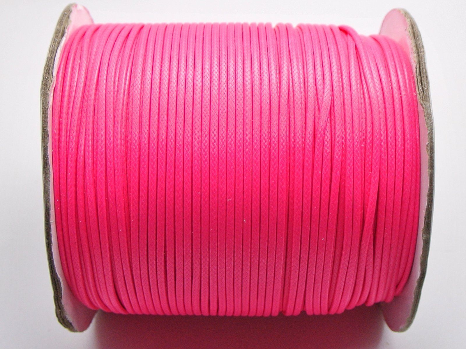 200 Yards 1mm Wachs String Draht Gewinde Schnur dacron faser 30 Farben: Neon Pink