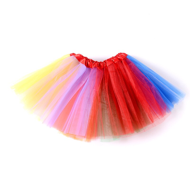 Baby Zomer Kleding Kinderen Tutu Rok Kindje Prinses Dressup Party Meisjes Kostuum Ballet Dans Slijtage Kleurrijke Chiffon Rok: a