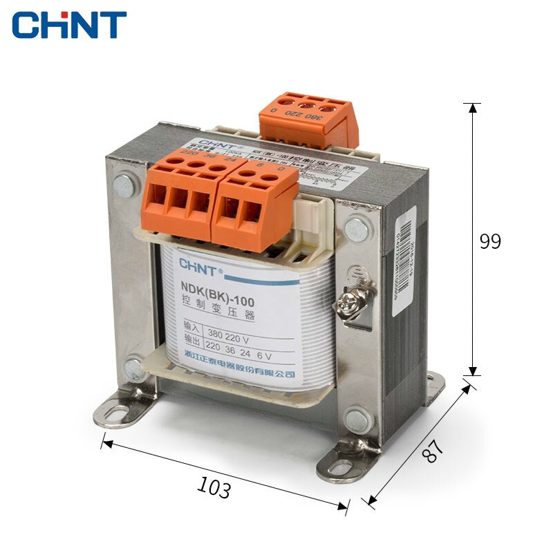 CHINT Transformator NDK-100VA 380 v 220 v Veranderen 36 v 24 v 110 v Transformator 100 W