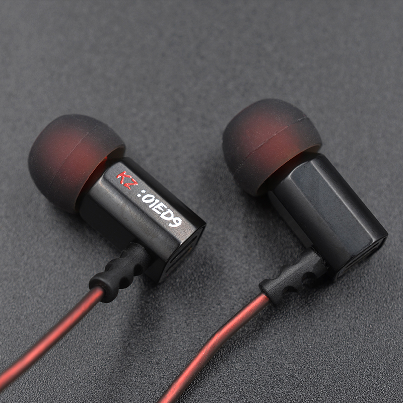 KZ ED9 In Ear Earphones Dynamic Drive Bass Music Phone Headset Fever HIFI Zinc Alloy Metal Earphones KZ EDX ZSTX ZSNPRO ATE