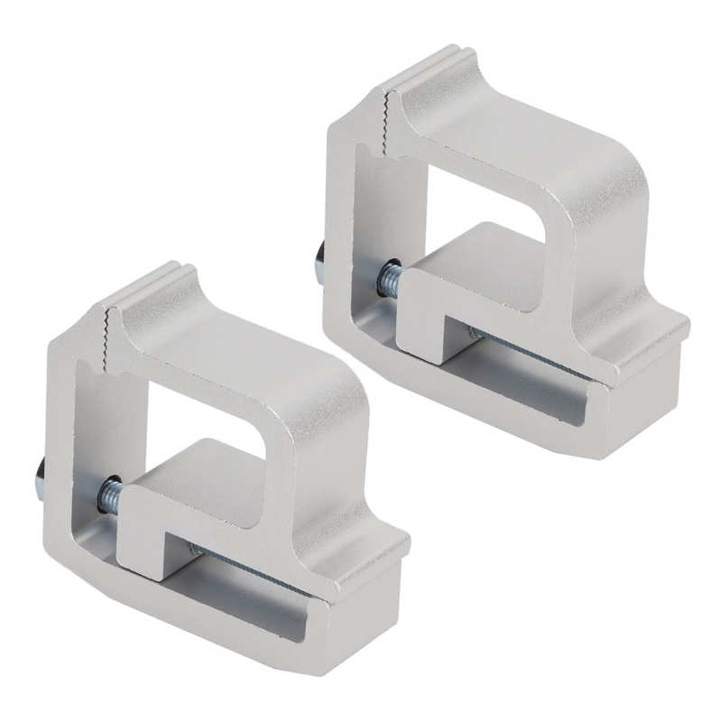 Truck Cap Clamp Heavy Duty Aluminum Rustproof Truck Topper Mounting for Camping