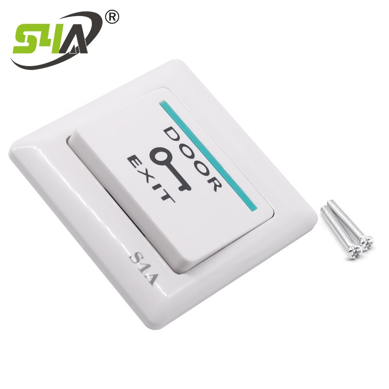 2pcs S4A Door Exit Button Release Push Switch for access control Electronic Door Lock