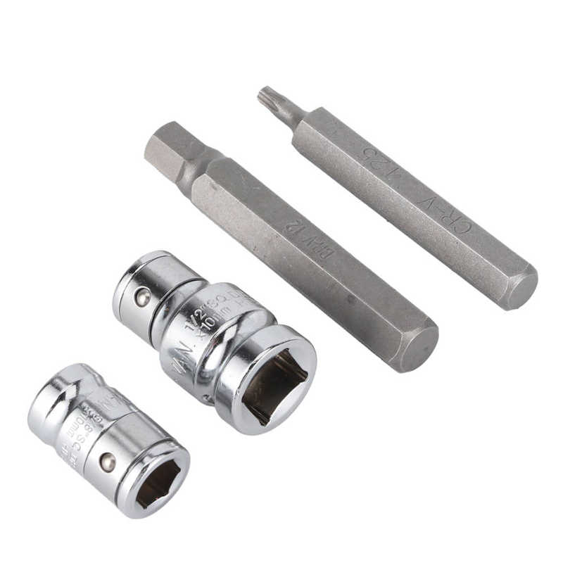 Auto reparatur werkzeuge toolbox /set Wrench Stern Spline Hex Buchse Bit Kit 1/2in 3/8in Stick mit Rot Toolbox Auto